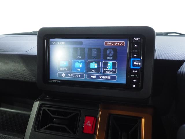 タフトＧ４ＷＤ　ガラスルーフ　ダイハツ純正ナビ　バックモニター　ＥＴＣ車載器　リモコンエンジンスターター　運転席助手席シートヒーター　電動パーキングブレーキ　ＬＥＤヘッドライト　オートライト　オートエアコン（北海道）の中古車