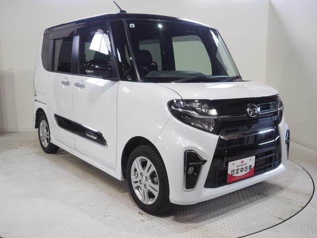 タントカスタムＲＳ４ＷＤ　夏冬タイヤ　ダイハツ純正ナビ　パノラマモニター　リモコンエンジンスターター　ナビ連動ドライブレコーダー　両側パワースライドドア　ＥＴＣ車載器　前後コーナーセンサー　シートヒーター（北海道）の中古車