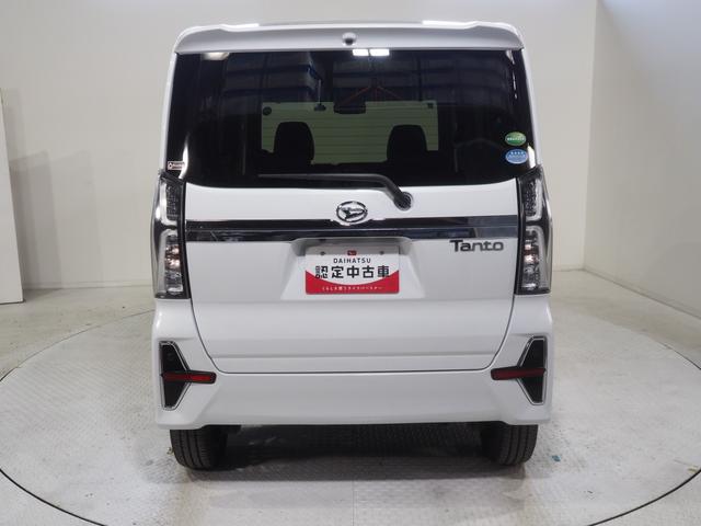 タントカスタムＲＳ４ＷＤ　ターボ　両側パワースライドドア　ダイハツ純正ナビ　パノラマモニター　リモコンエンジンスターター　ドライブレコーダー　ＥＴＣ車載器　運転席助手席シートヒーター　オートエアコン　ＬＥＤヘッドライト（北海道）の中古車