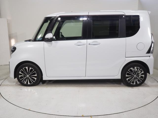タントカスタムＲＳ４ＷＤ　ターボ　両側パワースライドドア　ダイハツ純正ナビ　パノラマモニター　リモコンエンジンスターター　ドライブレコーダー　ＥＴＣ車載器　運転席助手席シートヒーター　オートエアコン　ＬＥＤヘッドライト（北海道）の中古車