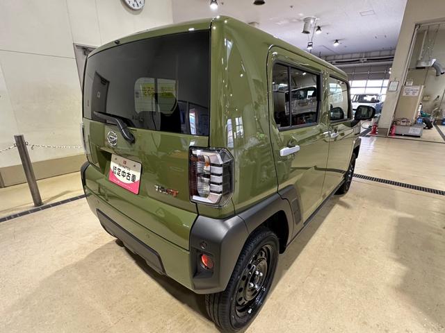 タフトX4WD ガラスルーフ オートエアコン LEDヘッドライト オートライト オーディオレス 前後コーナーセンサー 電動パーキングブレーキ VSC(横滑り抑制機能) アイドリングストップ(北海道)の中古車