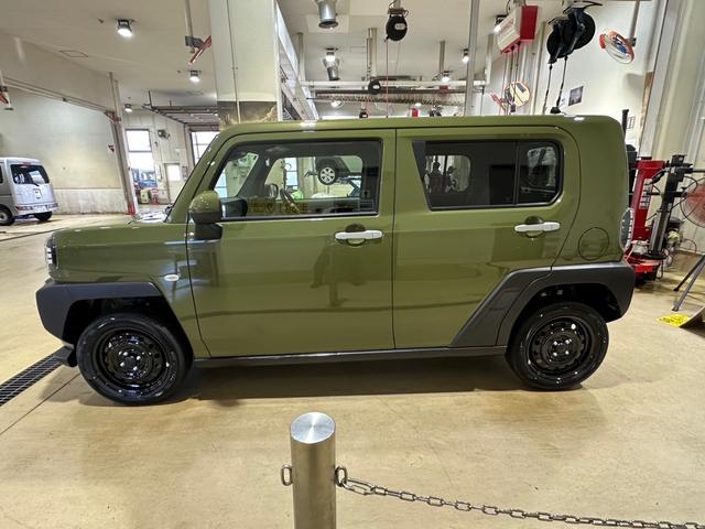 タフトX4WD ガラスルーフ オートエアコン LEDヘッドライト オートライト オーディオレス 前後コーナーセンサー 電動パーキングブレーキ VSC(横滑り抑制機能) アイドリングストップ(北海道)の中古車