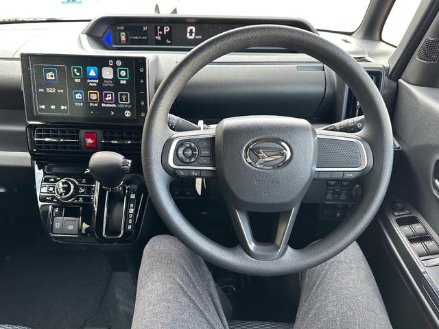 タントカスタムＸ４ＷＤ　スマホ連携ディスプレイオーディオ　両側パワースライドドア　バックモニター　ＬＥＤヘッドライト　オートライト　オートエアコン　運転席助手席シートヒーター　電動パーキングブレーキ（北海道）の中古車