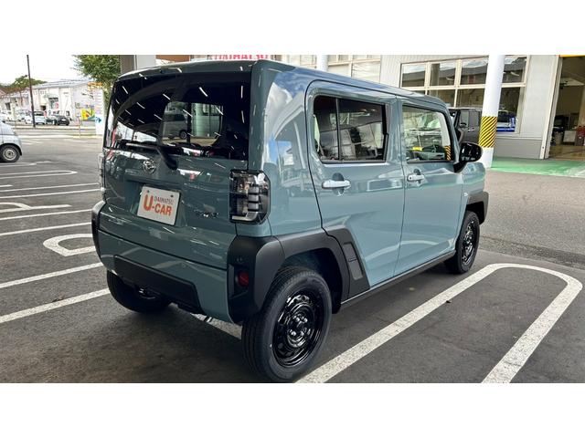 タフトX4WD ガラスルーフ LEDヘッドライト オートライト オートエアコン オーディオレス 前後コーナーセンサー 電動パーキングブレーキ アイドリングストップ VSC(横滑り抑制機能)(北海道)の中古車