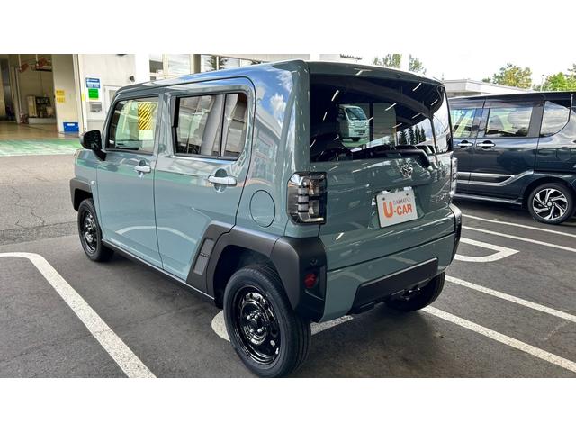 タフトX4WD ガラスルーフ LEDヘッドライト オートライト オートエアコン オーディオレス 前後コーナーセンサー 電動パーキングブレーキ アイドリングストップ VSC(横滑り抑制機能)(北海道)の中古車
