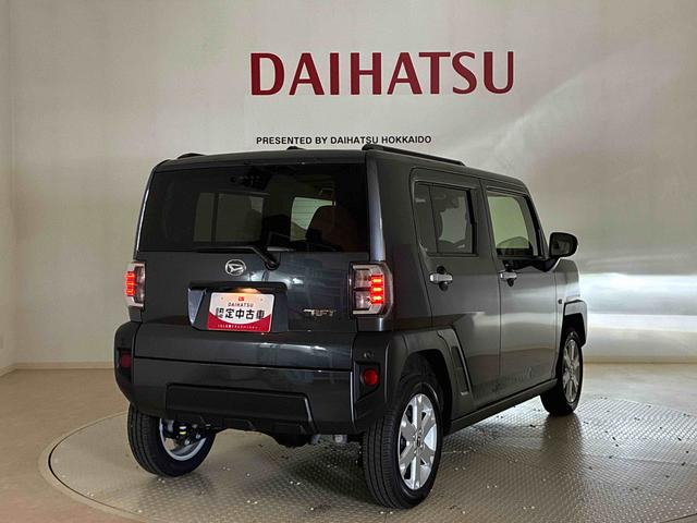 タフトＧ４ＷＤ　アルミホイール　シートヒーター　オートマチックハイビーム　衝突防止システム　ＬＥＤヘッドランプ　レーンアシスト　スマートキー　記録簿　ワンオーナー　アイドリングストップ　エアバッグ（北海道）の中古車