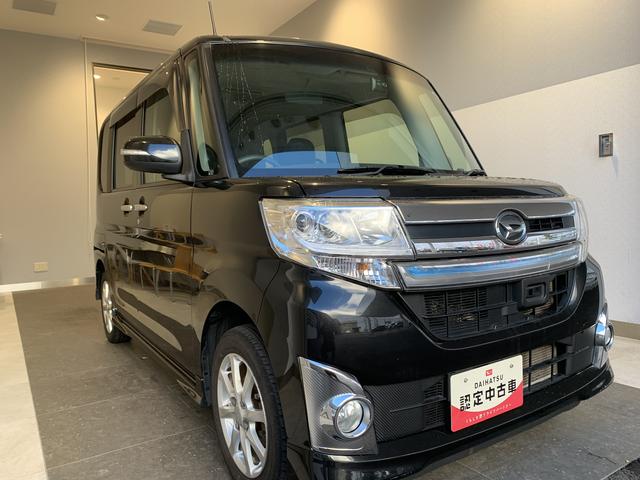 タントカスタムＸ　トップエディションＳＡワンオーナー・４ＷＤ・６．９万Ｋ・ナビ・バックカメラ・ＥＴＣ・ドライブレコーダー・ステアリングスイッチ・オートエアコン・後席モニター・片側電動スライドドア・ドアサンシェード・ドアバイザー・スマアシ（北海道）の中古車