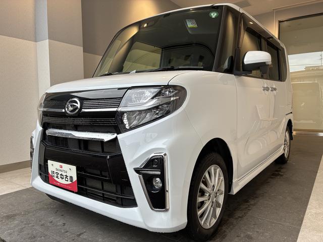 タントカスタムＸセレクション　４ＷＤワンオーナー・４ＷＤ・３．０万Ｋ・ステアリングスイッチ・オートエアコン・シートヒーター・両側電動スライドドア・ドアサンシェード・シートバックテーブル・ドアバイザー・スマートアシスト搭載・キーフリー（北海道）の中古車