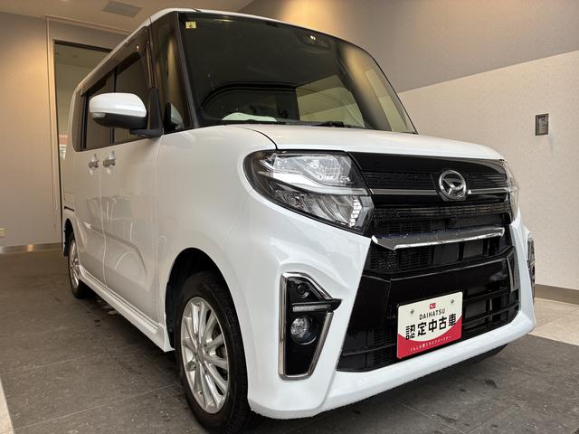 タントカスタムＸセレクション　４ＷＤワンオーナー・４ＷＤ・３．０万Ｋ・ステアリングスイッチ・オートエアコン・シートヒーター・両側電動スライドドア・ドアサンシェード・シートバックテーブル・ドアバイザー・スマートアシスト搭載・キーフリー（北海道）の中古車