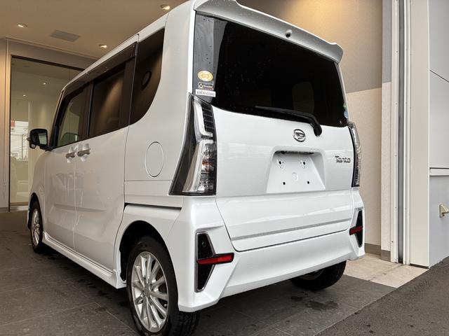 タントカスタムＸセレクション　４ＷＤワンオーナー・４ＷＤ・３．０万Ｋ・ステアリングスイッチ・オートエアコン・シートヒーター・両側電動スライドドア・ドアサンシェード・シートバックテーブル・ドアバイザー・スマートアシスト搭載・キーフリー（北海道）の中古車