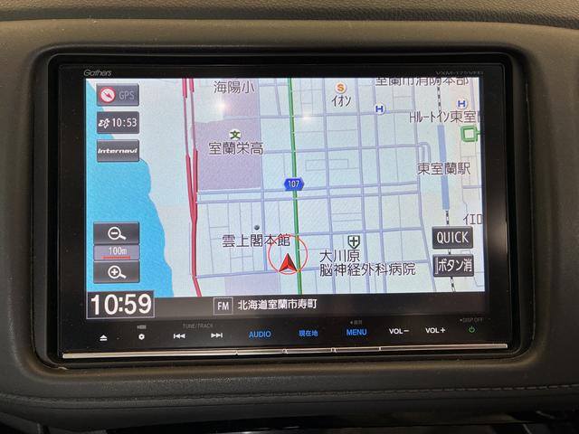 ヴェゼルハイブリッドＺ・ホンダセンシング（北海道）の中古車