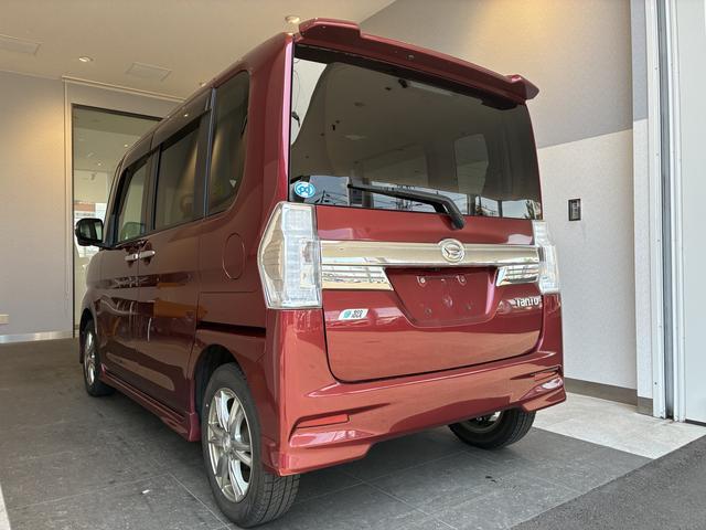 タントカスタムＲＳ　ＳＡ　４ＷＤワンオーナー・４ＷＤ・１２．１万Ｋ　・ナビ・バックカメラ・ステアリングスイッチ・ＥＴＣ・オートエアコン・両側電動スライド・ドアバイザー・ドアサンシェード・キーフリー・スタッドレスタイヤ（北海道）の中古車
