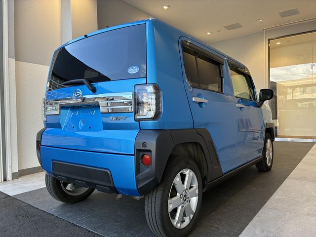 タフトＧ　４ＷＤワンオーナー・４ＷＤ・２．７万Ｋ・ディスプレイオーディオ・バックカメラ・オートエアコン・シートヒーター・ステアリングスイッチ・電動パーキング・ドアバイザー・スマートアシスト搭載車・電子カードキー（北海道）の中古車