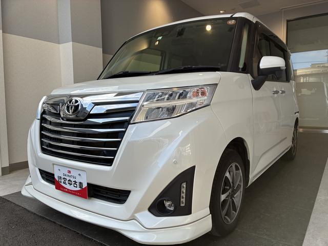 ルーミーカスタムＧ　４ＷＤワンオーナー・４ＷＤ・７．６万Ｋ・ナビ・バックカメラ・ＥＴＣ・ステアリングスイッチ・クルーズコントロール・オートエアコン・シートヒーター・シートバックテーブル・ドアバイザー・両側電動スライドドア（北海道）の中古車