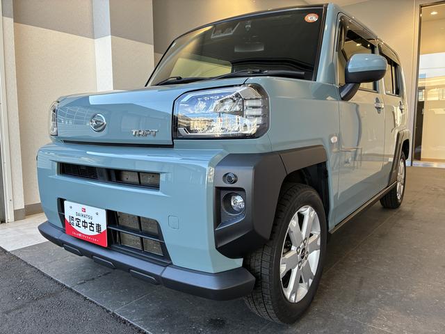 タフトＧ　４ＷＤワンオーナー・４ＷＤ・３．８万Ｋ・ナビ・バックカメラ・ＥＴＣ・ドライブレコーダー・ステアリングスイッチ・シートヒーター・オートエアコン・電動パーキング・ドアバイザー・電子カードキー・スマートアシスト（北海道）の中古車