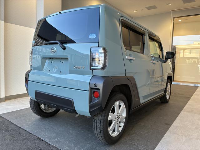 タフトＧ　４ＷＤワンオーナー・４ＷＤ・３．８万Ｋ・ナビ・バックカメラ・ＥＴＣ・ドライブレコーダー・ステアリングスイッチ・シートヒーター・オートエアコン・電動パーキング・ドアバイザー・電子カードキー・スマートアシスト（北海道）の中古車