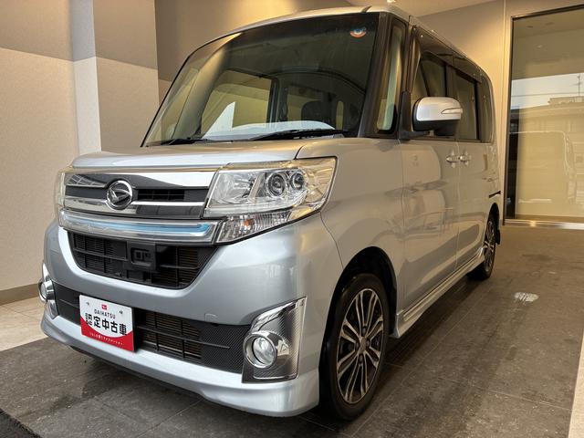 タントカスタムRS トップエディションSA 4WDワンオーナー・4WD・9.2万K・ナビ・バックカメラ・ステアリングスイッチ・オートエアコン・両側電動スライドドア・ドアバイザー・スタッドレスタイヤ・電子カードキー・エンジンスターター・電動格納ミラー(北海道)の中古車