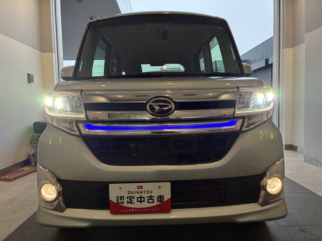 タントカスタムRS トップエディションSA 4WDワンオーナー・4WD・9.2万K・ナビ・バックカメラ・ステアリングスイッチ・オートエアコン・両側電動スライドドア・ドアバイザー・スタッドレスタイヤ・電子カードキー・エンジンスターター・電動格納ミラー(北海道)の中古車