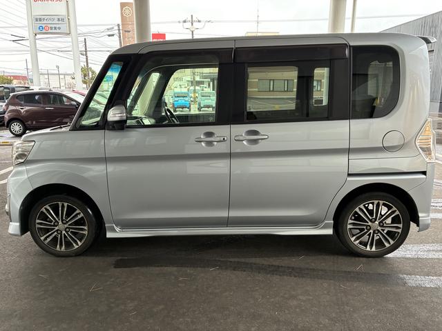 タントカスタムRS トップエディションSA 4WDワンオーナー・4WD・9.2万K・ナビ・バックカメラ・ステアリングスイッチ・オートエアコン・両側電動スライドドア・ドアバイザー・スタッドレスタイヤ・電子カードキー・エンジンスターター・電動格納ミラー(北海道)の中古車