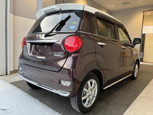 キャストスタイルＧ　ＳＡII　４ＷＤワンオーナー・４ＷＤ・５．４Ｋ・ナビ・バックカメラ・ステアリングスイッチ・オートエアコン・スマートアシスト搭載車・スタッドレスタイヤ・ドアバイザー・電子カードキー・シートアンダートレイ・アルミホイール（北海道）の中古車