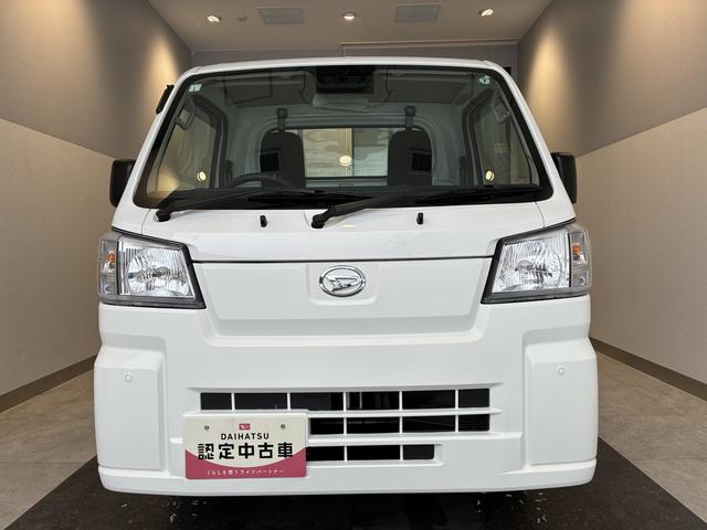 ハイゼットトラックスタンダード　４ＷＤ電子制御式４ＷＤ・１．２万Ｋ・ＡＭ／ＦＭラジオ・マニュアルエアコン・横滑り防止・アイドリングストップ・ヘッドライトコントロール・衝突回避支援システム・コーナーセンサー・平シート・スマートアシスト搭載車（北海道）の中古車