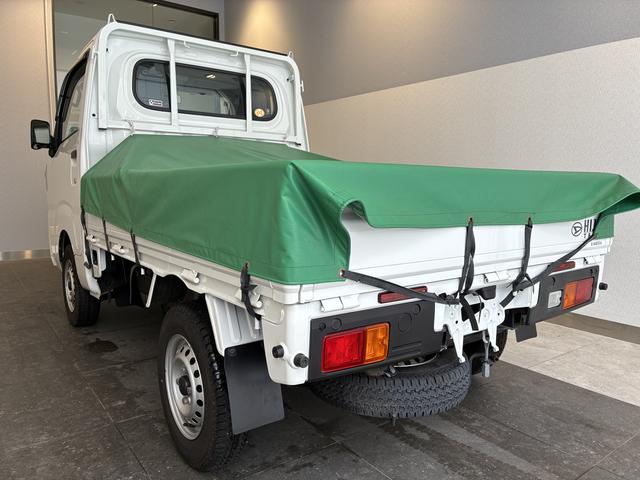 ハイゼットトラックスタンダード　４ＷＤ電子制御式４ＷＤ・１．２万Ｋ・ＡＭ／ＦＭラジオ・マニュアルエアコン・横滑り防止・アイドリングストップ・ヘッドライトコントロール・衝突回避支援システム・コーナーセンサー・平シート・スマートアシスト搭載車（北海道）の中古車