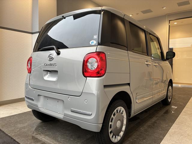 ムーヴキャンバスセオリーＧ４ＷＤ　ＥＴＣ　バックカメラ　両側電動スライドドア　ベンチシート　シートヒーター　アイドリングストップ　オートマチックハイビーム　オートライト　寒冷地仕様　衝突防止システム　ＬＥＤヘッドランプ　記録簿（北海道）の中古車