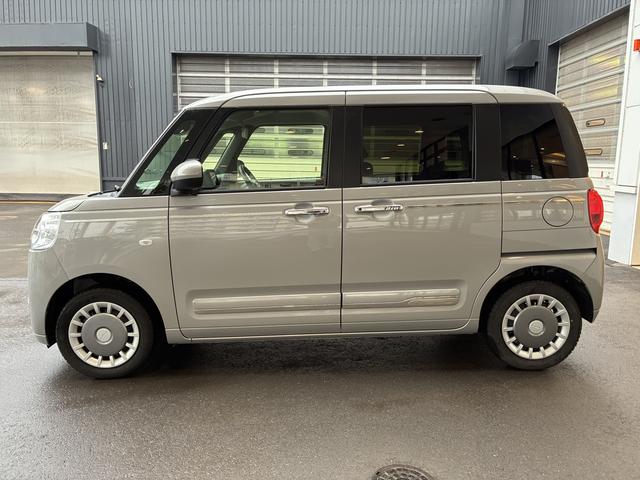 ムーヴキャンバスセオリーＧ４ＷＤ　ＥＴＣ　バックカメラ　両側電動スライドドア　ベンチシート　シートヒーター　アイドリングストップ　オートマチックハイビーム　オートライト　寒冷地仕様　衝突防止システム　ＬＥＤヘッドランプ　記録簿（北海道）の中古車