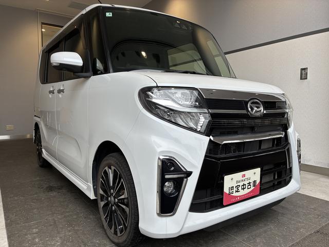 タントカスタムＲＳ　４ＷＤワンオーナー・４ＷＤ・３．７万Ｋ・ナビ・パノラマモニター・ＥＴＣ・ドライブレコーダー・オートエアコン・ステアリングスイッチ・クルーズコントロール・シートヒーター・キラコートＥＸ・スマートアシスト搭載（北海道）の中古車