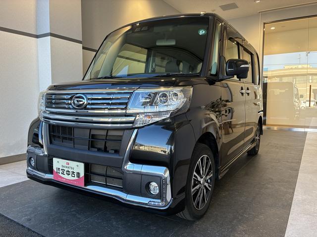 タントカスタムX トップエディションSAIII 4WDワンオーナー・4WD・7.1万K・ナビ・バックカメラ・ETC・ステアリングスイッチ・オートエアコン・シートヒーター・ドアバイザー・オートライト・電子カードキー・スタッドレスタイヤ・スマートアシスト搭載(北海道)の中古車