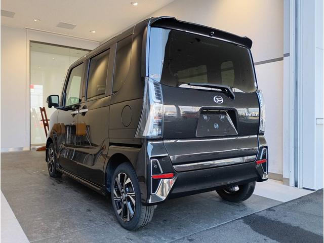 タントカスタムＸ　４ＷＤワンオーナー・４ＷＤ・３．８万Ｋ・ＣＤチューナー・オートエアコン・両側電動スライドドア・シートヒーター・シートバックテーブル・ドアサンシェード・電子カードキー・スタッドレスタイヤ・スマートアシスト搭載（北海道）の中古車