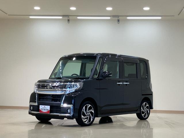 タントカスタムＲＳ　トップエディションＶＳ　ＳＡIII４ＷＤ　ナビ　キーフリー　両側電動スライドドア　衝突被害軽減システム　ＥＴＣ　アルミホイール　ターボ　アイドリングストップ　オートマチックハイビーム　レーンアシスト　スマートキー　記録簿　ワンオーナー（北海道）の中古車