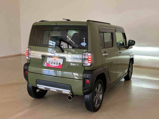 タフトＧターボ４ＷＤ　アルミホイール　ターボ　オートマチックハイビーム　衝突防止システム　レーンアシスト　スマートキー　記録簿　ワンオーナー　エアバッグ　エアコン　パワーステアリング　パワーウィンドウ　ＡＢＳ（北海道）の中古車