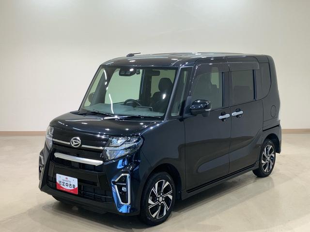 タントカスタムＸセレクション４ＷＤ　メモリーナビ　バックカメラ　電動スライドドア　アルミホイール　シートヒーター　アイドリングストップ　オートマチックハイビーム　オートライト　衝突防止システム　ＬＥＤヘッドランプ　レーンアシスト（北海道）の中古車