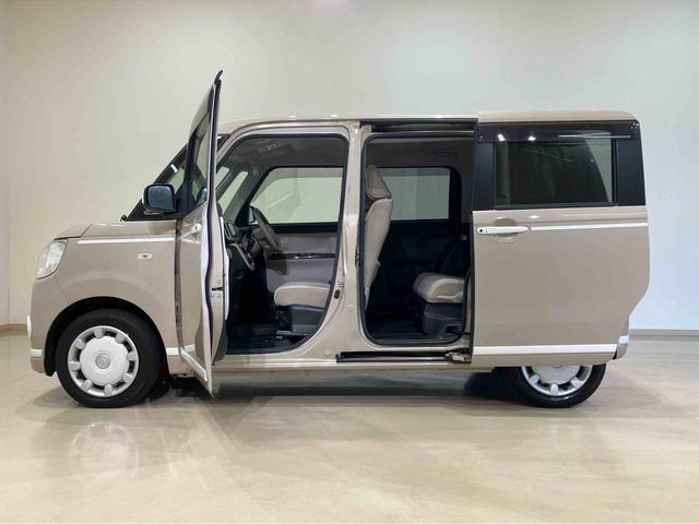 ムーヴキャンバスＸホワイトアクセントリミテッド　ＳＡIII４ＷＤ　メモリーナビ　両側電動スライドドア　全周囲カメラ　アイドリングストップ　オートマチックハイビーム　オートライト　衝突防止システム　レーンアシスト　スマートキー　記録簿　禁煙車　ワンオーナー（北海道）の中古車