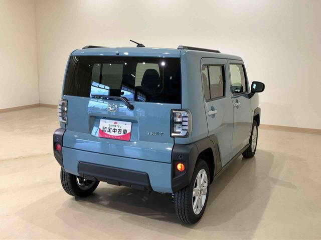 タフトＧ４ＷＤ　アルミホイール　シートヒーター　アイドリングストップ　オートマチックハイビーム　オートライト　衝突防止システム　ＬＥＤヘッドランプ　レーンアシスト　スマートキー　記録簿　ワンオーナー　エアコン（北海道）の中古車