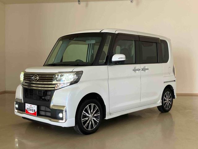 タントカスタムＸ　トップエディションＳＡII４ＷＤ　メモリーナビ　バックカメラ　両側スライド・片側電動　アルミホイール　アイドリングストップ　オートライト　衝突防止システム　ＬＥＤヘッドランプ　レーンアシスト　Ｂｌｕｅｔｏｏｔｈ接続　記録簿（北海道）の中古車