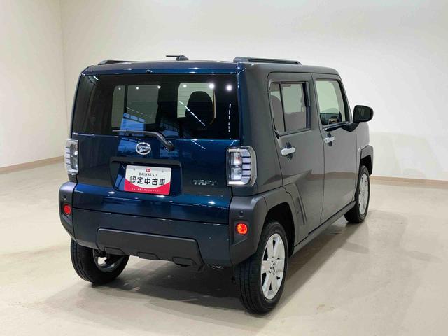 タフトＧ４ＷＤ　アルミホイール　シートヒーター　アイドリングストップ　オートマチックハイビーム　衝突防止システム　ＬＥＤヘッドランプ　レーンアシスト　スマートキー　記録簿　ワンオーナー　エアバッグ　エアコン（北海道）の中古車