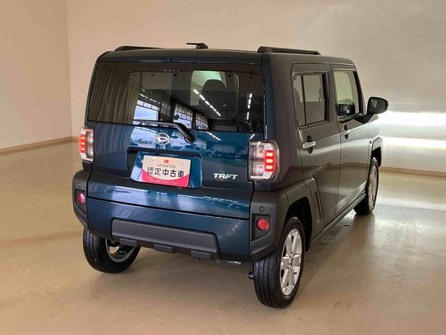 タフトＧ４ＷＤ　アルミホイール　シートヒーター　アイドリングストップ　オートマチックハイビーム　衝突防止システム　ＬＥＤヘッドランプ　レーンアシスト　スマートキー　記録簿　ワンオーナー　エアバッグ　エアコン（北海道）の中古車