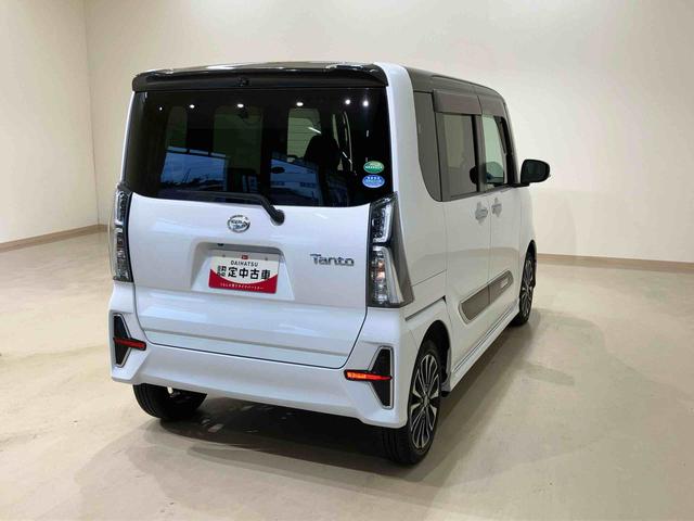 タントカスタムＲＳセレクション４ＷＤ　メモリーナビ　ＥＴＣ　バックカメラ　両側電動スライドドア　シートヒーター　ターボ　アイドリングストップ　オートマチックハイビーム　オートライト　衝突防止システム　ＬＥＤヘッドランプ　記録簿（北海道）の中古車