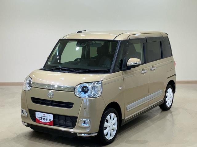 ムーヴキャンバスセオリーＧターボ４ＷＤ　メモリーナビ　両側電動スライドドア　全周囲カメラ　シートヒーター　ターボ　アイドリングストップ　オートマチックハイビーム　オートライト　衝突防止システム　ＬＥＤヘッドランプ　レーンアシスト（北海道）の中古車