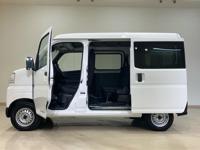 ハイゼットカーゴDX4WD 両側スライドドア アイドリングストップ オートマチックハイビーム オートライト 衝突防止システム レーンアシスト キーレスエントリー 記録簿 ワンオーナー エアバッグ エアコン ABS(北海道)の中古車