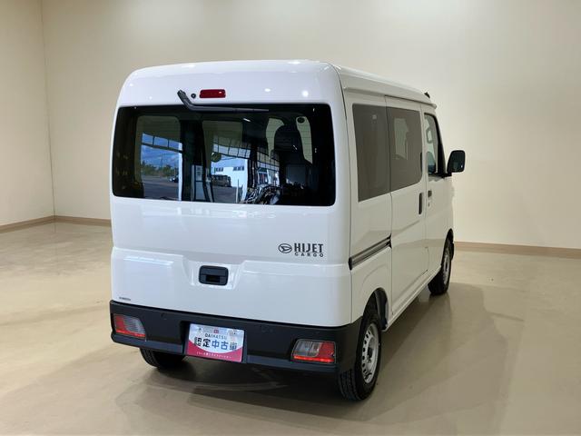 ハイゼットカーゴDX4WD 両側スライドドア アイドリングストップ オートマチックハイビーム オートライト 衝突防止システム レーンアシスト キーレスエントリー 記録簿 ワンオーナー エアバッグ エアコン ABS(北海道)の中古車