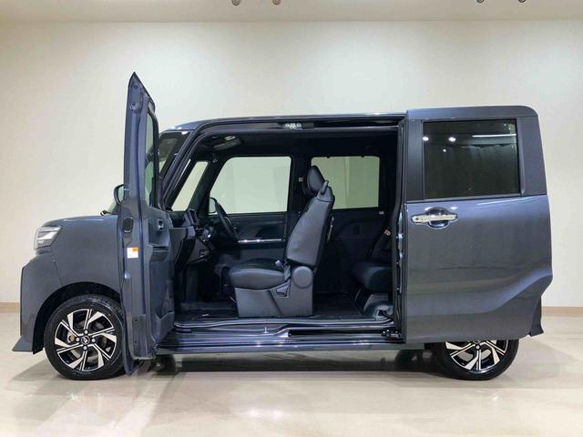 タントカスタムＸ４ＷＤ　両側電動スライドドア　シートヒーター　アイドリングストップ　オートマチックハイビーム　オートライト　衝突防止システム　ＬＥＤヘッドランプ　レーンアシスト　スマートキー　記録簿　ワンオーナー（北海道）の中古車