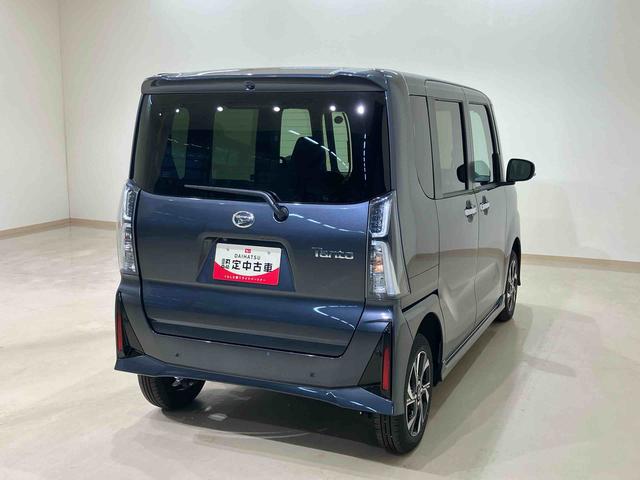 タントカスタムＸ４ＷＤ　両側電動スライドドア　シートヒーター　アイドリングストップ　オートマチックハイビーム　オートライト　衝突防止システム　ＬＥＤヘッドランプ　レーンアシスト　スマートキー　記録簿　ワンオーナー（北海道）の中古車