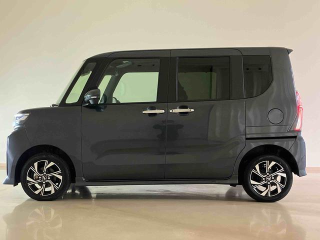 タントカスタムＸ４ＷＤ　両側電動スライドドア　シートヒーター　アイドリングストップ　オートマチックハイビーム　オートライト　衝突防止システム　ＬＥＤヘッドランプ　レーンアシスト　スマートキー　記録簿　ワンオーナー（北海道）の中古車