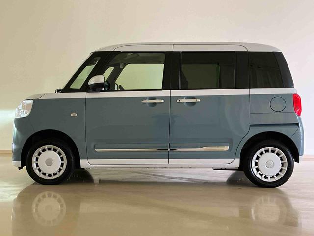 ムーヴキャンバスストライプスG4WD 両側電動スライドドア シートヒーター アイドリングストップ オートマチックハイビーム オートライト 衝突防止システム LEDヘッドランプ レーンアシスト スマートキー 記録簿 ワンオーナー(北海道)の中古車