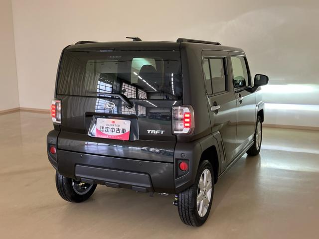 タフトＧ４ＷＤ　シートヒーター　アイドリングストップ　アダプティブクルーズコントロール　オートマチックハイビーム　オートライト　衝突防止システム　ＬＥＤヘッドランプ　レーンアシスト　スマートキー　記録簿（北海道）の中古車
