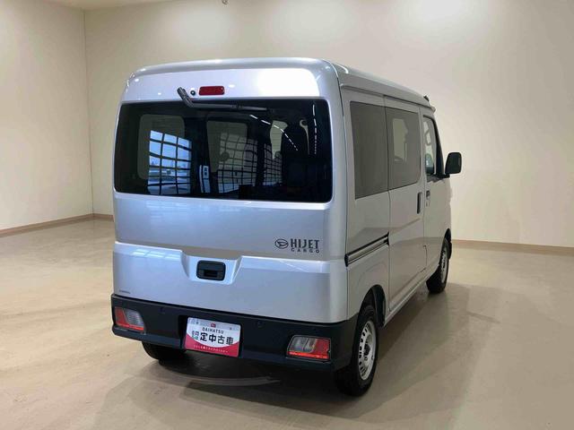 ハイゼットカーゴＤＸ４ＷＤ　両側スライドドア　アイドリングストップ　オートマチックハイビーム　オートライト　衝突防止システム　レーンアシスト　キーレスエントリー　記録簿　ワンオーナー　エアバッグ　エアコン　ＡＢＳ（北海道）の中古車