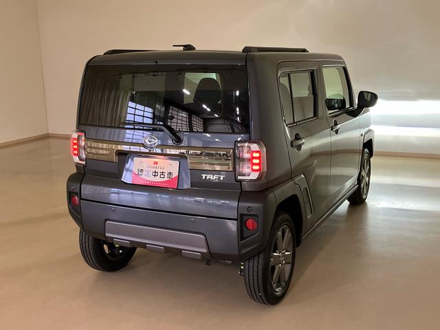 タフトＧ　ダーククロムベンチャー４ＷＤ　シートヒーター　アイドリングストップ　アダプティブクルーズコントロール　オートマチックハイビーム　オートライト　衝突防止システム　ＬＥＤヘッドランプ　レーンアシスト　スマートキー　記録簿（北海道）の中古車